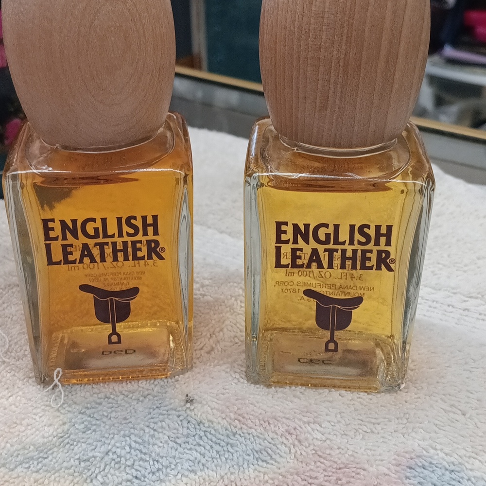 English leather set